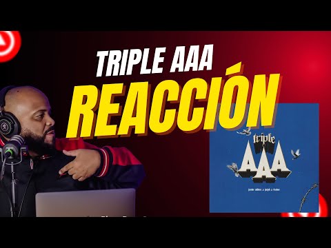 BORICUA REACCIONA A Junior Caldera ❌ @Jeeiph ❌ @Trainerluc - TRIPLE AAA | Video Oficial