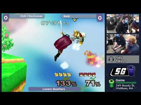 SG 25.11 SSBM - OUG | Electroman (Fox) vs. Bank (Marth) - Melee LQF