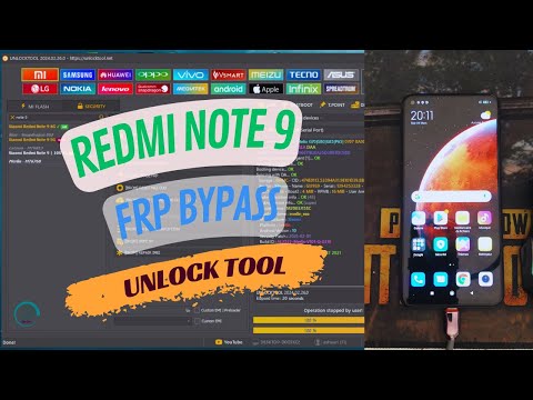 redmi note 9 (merlin) frp bypass unlock tool✔️One click