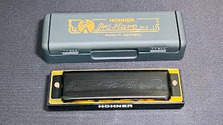 Video thumbnail for Hohner MS series Pro Harp - Unboxing by M's Corner