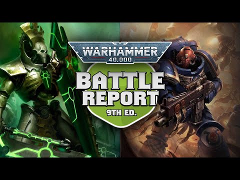 Necrons vs Minotaurs Warhammer40k 9th Edition Battle Report Ep 262