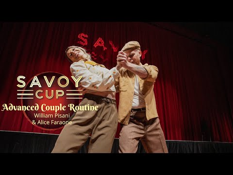 Savoy Cup 2024 - Advanced Couple Routine - William Pisani & Alice Faraone