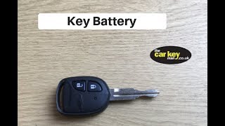 Chevrolet Spark Aveo 2013 Key Battery Change HOW TO