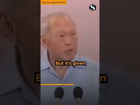 Ancient Civilizations Like India, China Can't be Converted by Christians: Lee Kuan Yew #shorts