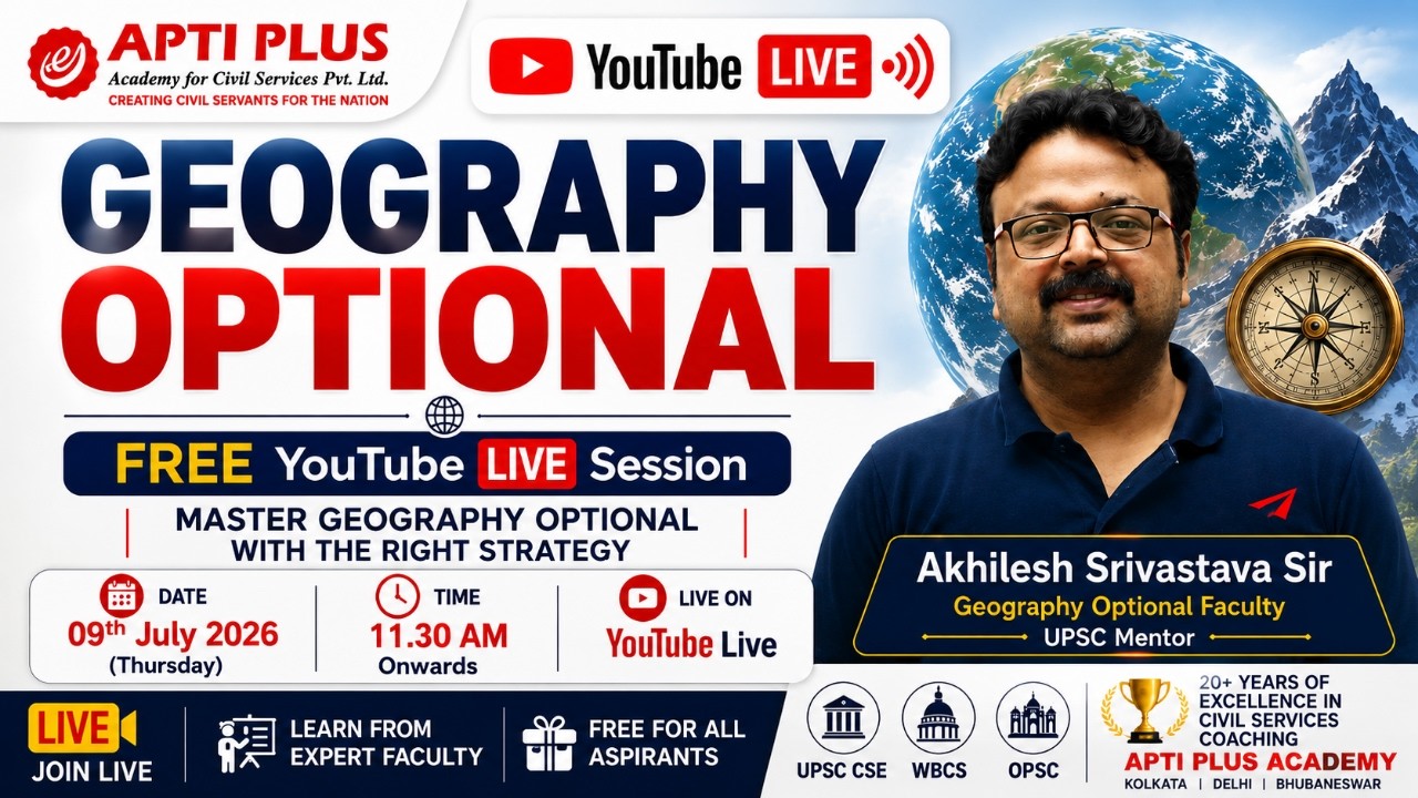 GEOGRAPHY OPTIONAL WORKSHOP