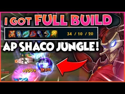 I GOT FULL BUILD AP SHACO JUNGLE!