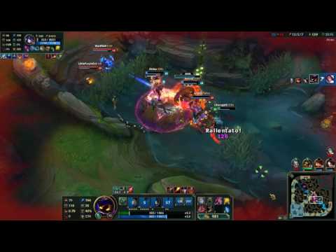Veigar bot with irelia vs ashe and morgana - 20 6 12 - best moments
