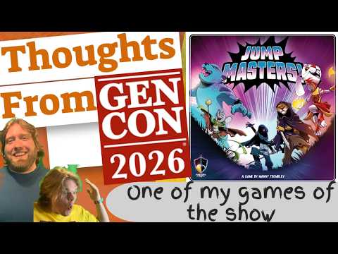 Jump Masters! Thoughts From Gen Con 2026 Review. Chinese Checkers 2.0 and I Love it!