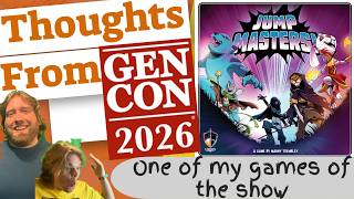 Jump Masters! Thoughts From Gen Con 2026 Review. Chinese Checkers 2.0 and I Love it!