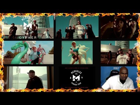 Merkules x Lil Windex x Caspian x Evil Ebenezer - SDK Cypher 2018 #CanadianTour2018 - REACTION