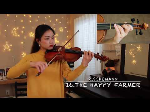 The Happy Farmer (solo) 快乐的农夫 【Suzuki Violin School Volume 1】