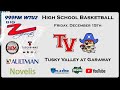 tusky valley at garaway ohsaa boys basketball from big z sports wtuz 99.9 fm