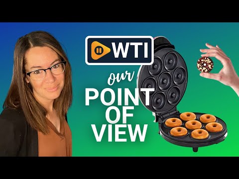 Dash Mini Donut Maker Machine - WTI product video review