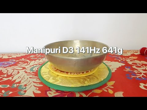 Antiique Singing Bowls | Manipuri D3 141Hz 641g
