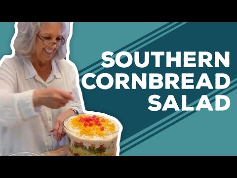 Cold Cornbread Salad