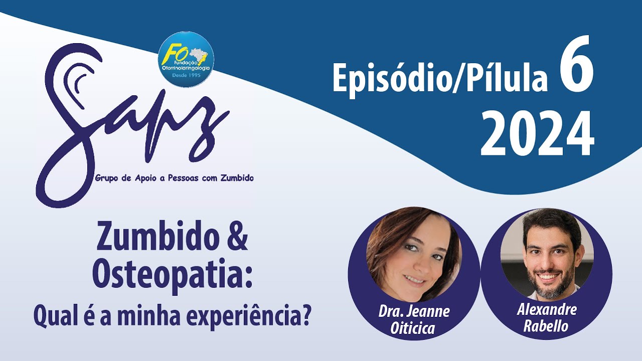 GAPZ -  Episódio/Pílula 6 | Zumbido & Osteopatia: Qual é a minha experiência?