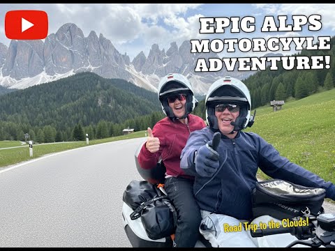 Descending over 6000 feet on the Stelvio Pass in the Italian Alps!