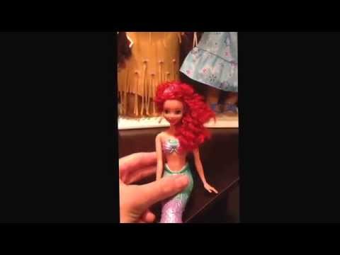 Ariel doll after boil perm