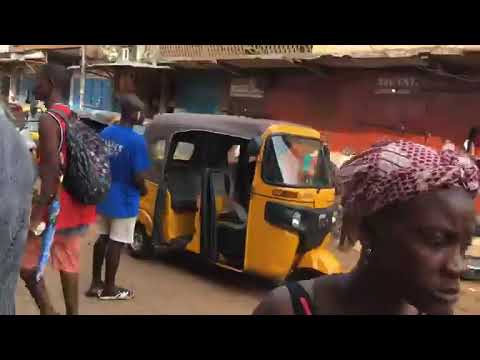 Live From Fourahbay Road Magazine Cut Junction To Sani Abacha Street