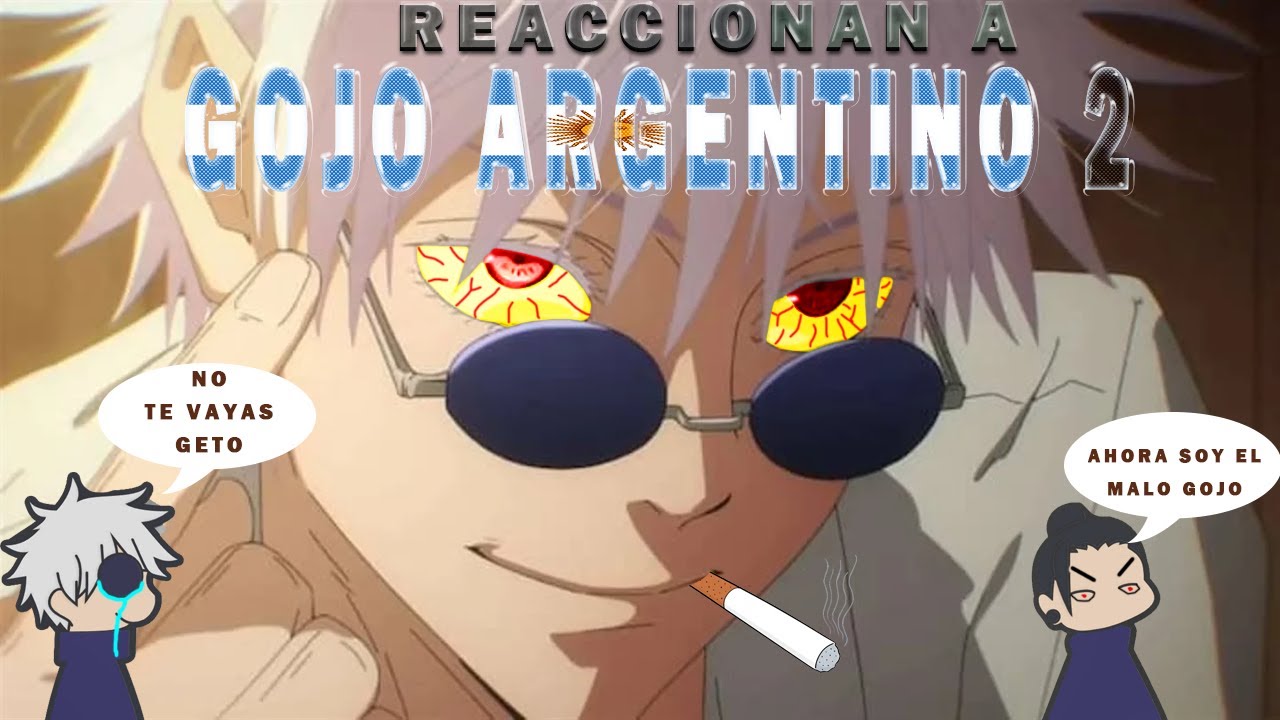 jujutsu kaisen del pasado reacciona a gojo argentino 2