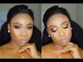 Orange Copper Glitter Fall Tutorial – Makeup by JayTee