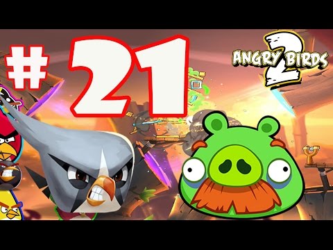 Angry Birds 2: Part-21 Gameplay/Walkthrough Level 136-140 [Boss Fight] Bamboo Forest Greasy  Swamp