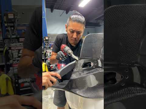 Installing Carbon Fiber Trunk on Infiniti Q50!!
