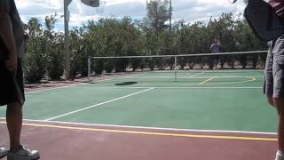 Village Green Pickleball - Archie/Eitan vs Brian/Jeff 09-07-2014