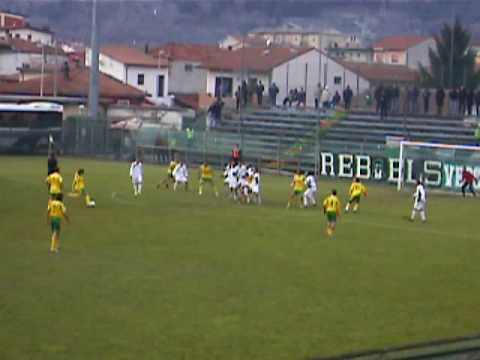 Punizione spettacolare Pescina-Real Marcianise