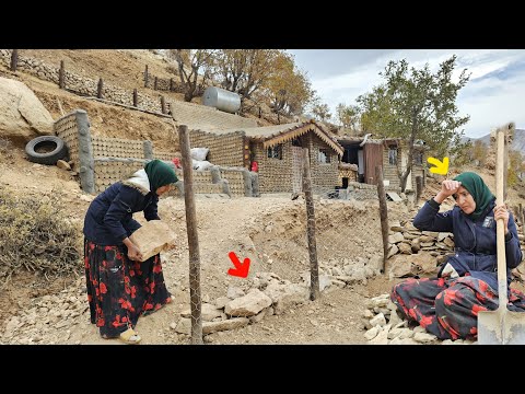 Fariba, a Nomad Mother in the Mountains — Exhausted and Ill, She Builds a Safe Home for Her Children