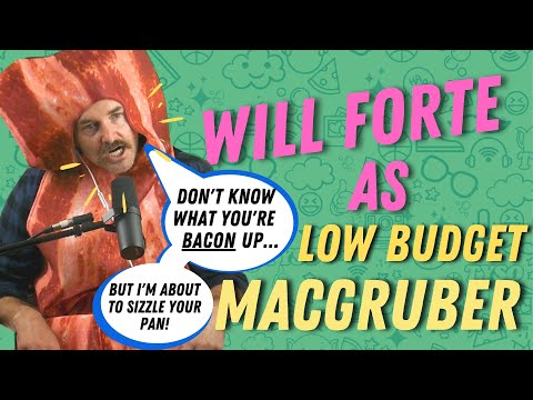 Will Forte As Low Budget MacGruber