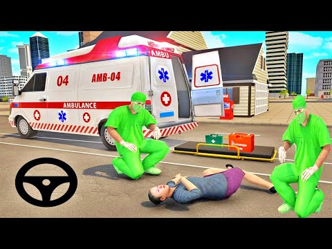 City Ambulance Emergency Rescue 2020 Van Drive Simulator - Best Android GamePlay 3D