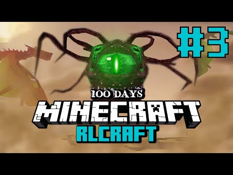 100 Days in Minecraft's Most Famous Modpack (RLCRAFT) | Episode 3