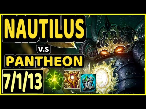 NAUTILUS vs PANTHEON - 7/1/13 KDA BOTTOM SUPPORT CHALLENGER GAMEPLAY - BR