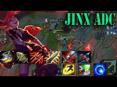 ZOMBIE JINX ADC COMMENTARY SEASON 6 PATCH 6.11(League of Legends)