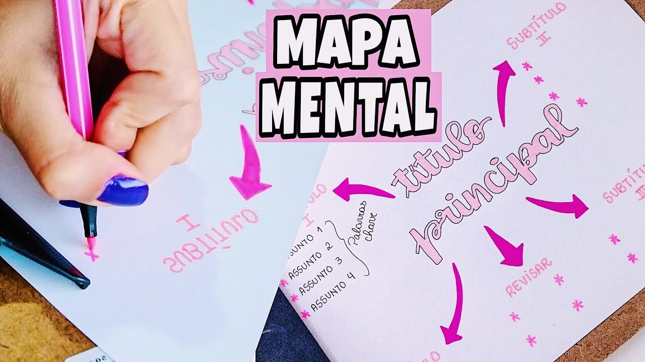 Como fazer um MAPA MENTAL em 5 PASSOS