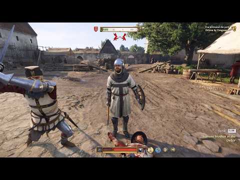 What Happens if You Commit a Minor Crime or Murder in Sedletz Monastery | Kingdom Come Deliverance 2
