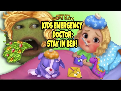 Pear FORCED to Play - Kids Emergency Doctor: STAY IN BED!