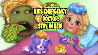 Pear FORCED to Play - Kids Emergency Doctor: STAY IN BED!