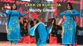 Lakk 28 Kurhi Da  Mandy Grewal Dance  Diljit Dosan