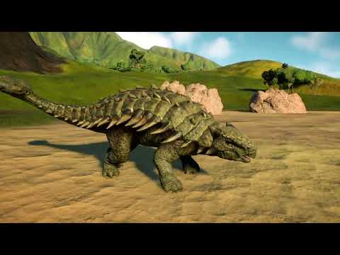 Ankylosaurus VS Indoraptor   Jurassic World Evolution 2-  CocoBibu Gaming