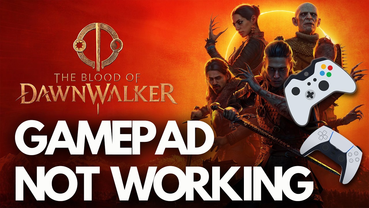 The Blood of Dawnwalker Gamepad/Controller Not Working /Not Detected Steam PC🎮