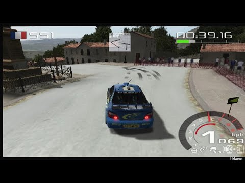 PS2 WRC: Rally Evolved Championship Mode: France