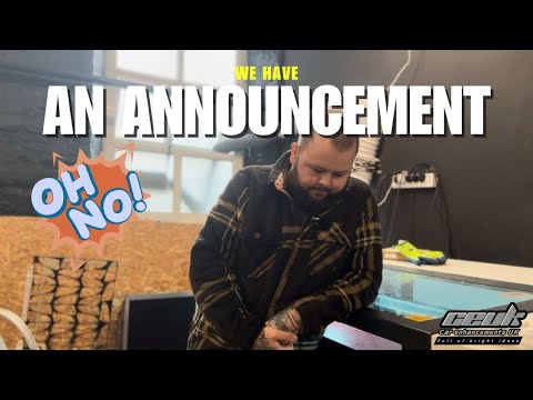 We’ve got an announcement to make…. (CEUK)