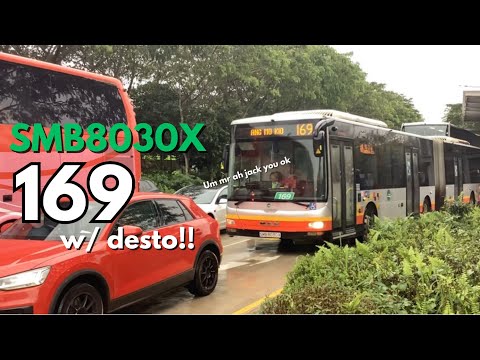 (ENGINE ROAR + DESTO!!) Joyride - 🟢 SMB8030X on Tower Transit Bus Service 169 [MAN NG363F]