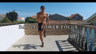 DAY 25 - 25 MIN FAT BURNER WORKOUT -  LOWER FOCUS