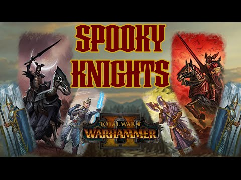 SPOOKY Knights - Vampire Counts vs High Elves // Total War: WARHAMMER II Multiplayer