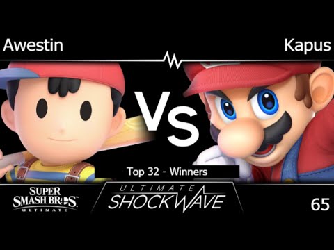 USW 65 - TLOC | Awestin (Ness) vs Kapus (Mario) Top 32 - Winners - SSBU