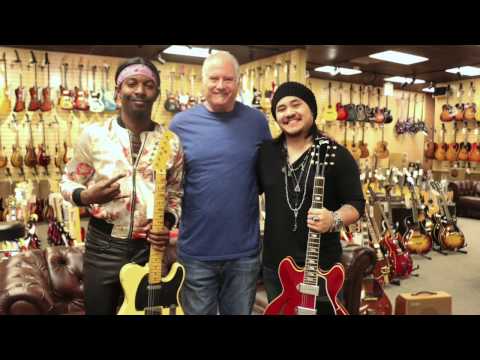 Henny Hendrexz & Pou Piam playing our Nash T-52 & 1966 Gibson ES-330TDC