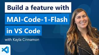 Building with MAI-Code-1-Flash in VS Code